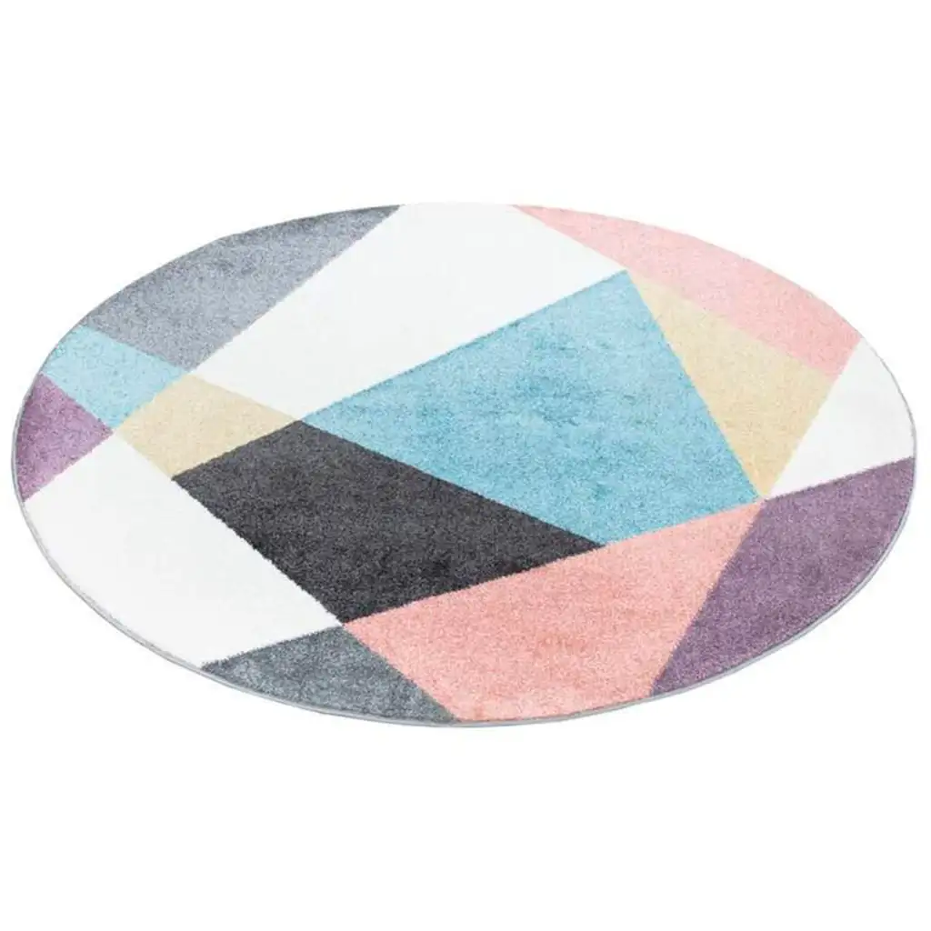 Carpet City Teppich »YOUNG915«, Rund, Bunter Kinderteppich Mit Geo-Muster – Bild 3