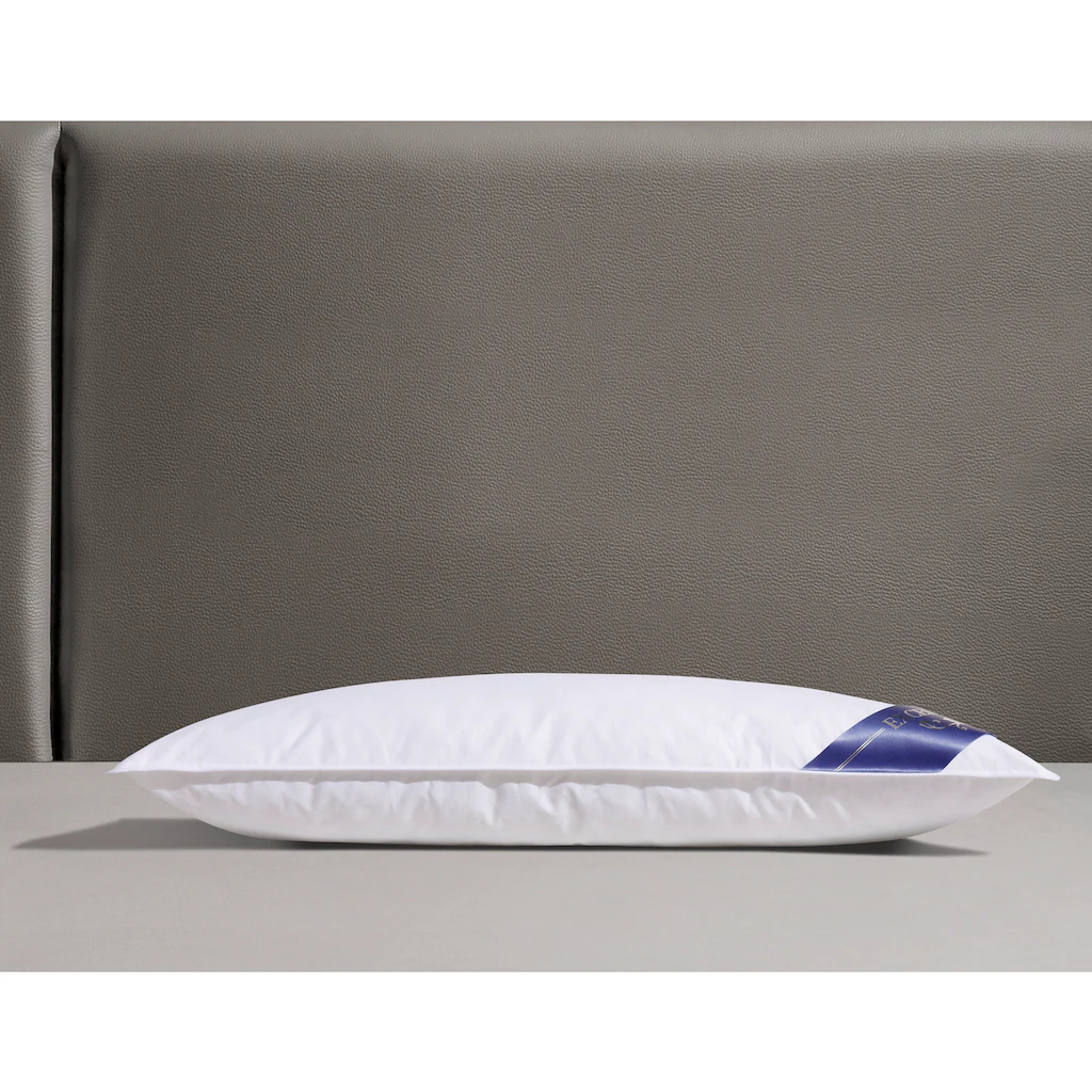 Excellent 3-Kammer-Kopfkissen »Zürich«, Füllung: 90% Daunen, 10% Federn Außenkammern, Bezug: 100% Baumwolle, (1 St.), Hergestellt In Deutschland, Allergikerfreundlich – Bild 3