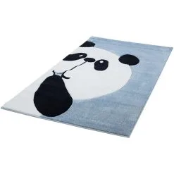 Carpet City Kinderteppich »Bueno Kids 1389«, Rechteckig, Spielteppich, Panda-Bär, 3D-Effekt, Weicher Flor, Pflegeleicht