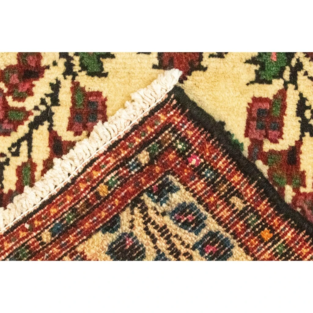 Morgenland Wollteppich »Hamadan Teppich Handgeknüpft Blau«, Rechteckig, Handgeknüpft – Bild 5