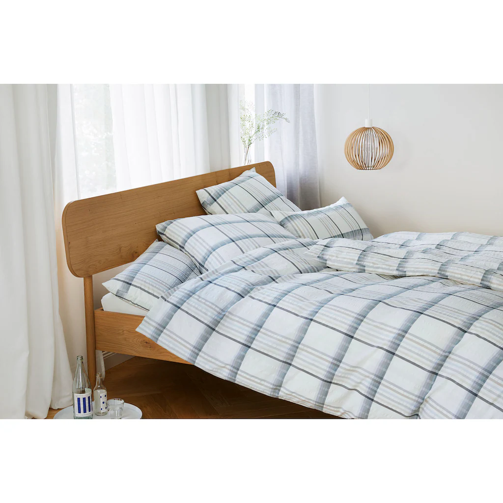 Elegante Bettwäsche »Samsö«, (2 Tlg.), Angenehmes Hautgefühl – Bild 2