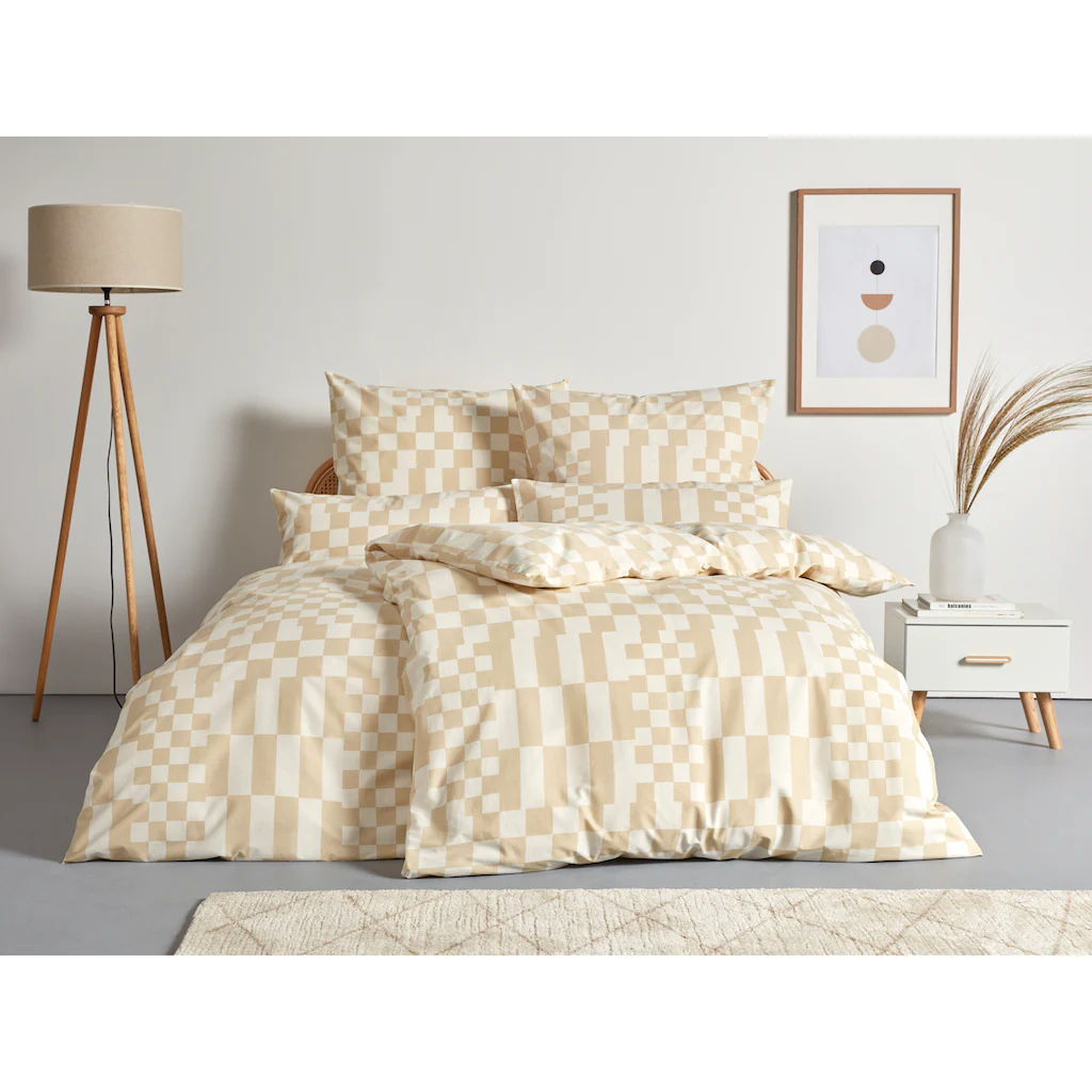 Andas Bettwäsche »Linnea In Renforcé Qualität, 100% Reine Baumwolle, Kinder-, Jugend- Und Erwachsenenbettwäsche, Kissen- Und Bettbezug Mit Reißverschluss, Bettwäsche Ganzjährig Geeignet«, (2 Tlg.) – Bild 2