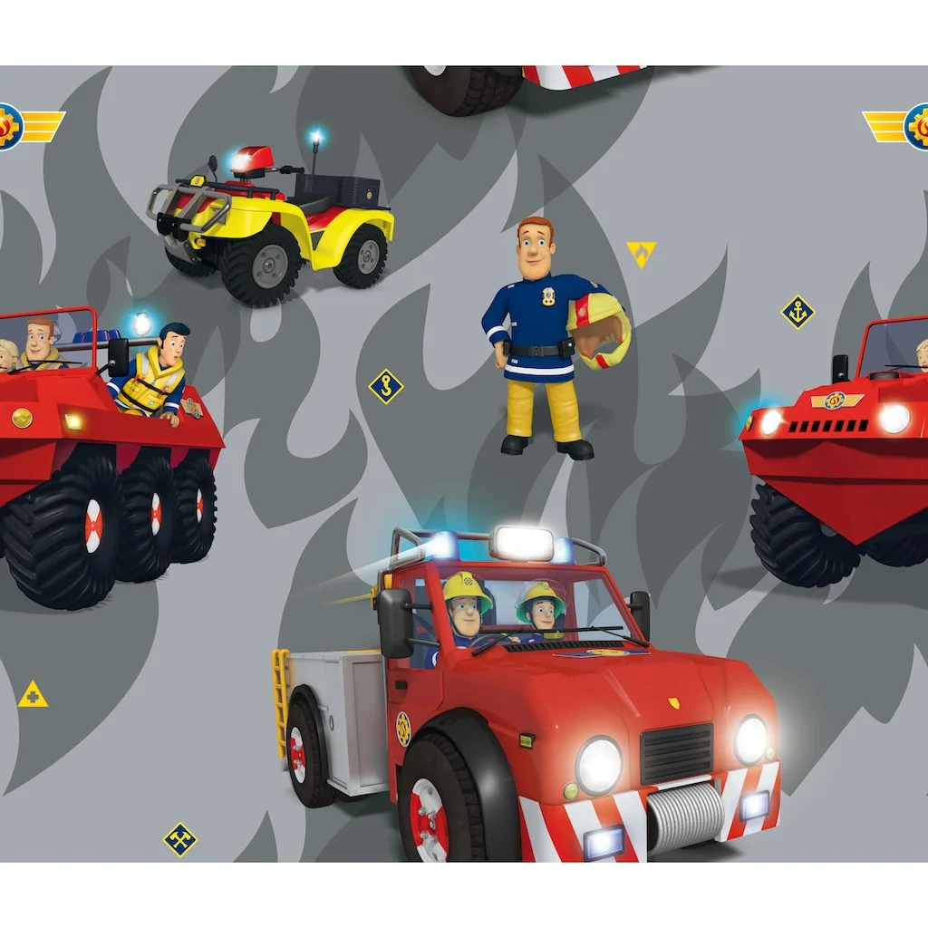 Wirth Schiebegardine »Fireman Sam«, (1 St.), Walt Disney – Bild 3