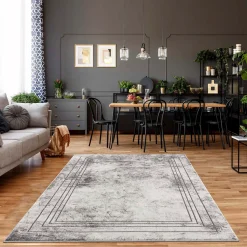 Carpet City Teppich »Noa 9341«, Rechteckig, Kurzflor, Modern, Weicher For, Pflegeleicht