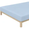 Schlafgut Spannbettlaken »Frottee-Stretch«, (1 St.), Premium-Qualität Mit 175g/m² Flächengewicht, MADE IN GREEN By OEKO-TEX®-Zertifikat, Für Matratzenhöhen Bis 20 Cm Geeignet
