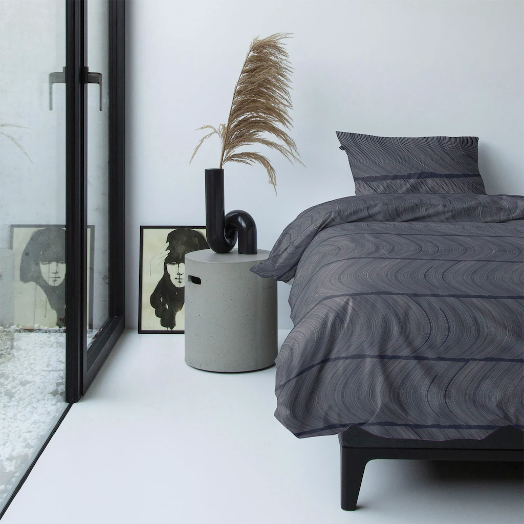 Damai Bettwäsche »Ocean«, Mit Wellenförmigem Muster – Bild 3