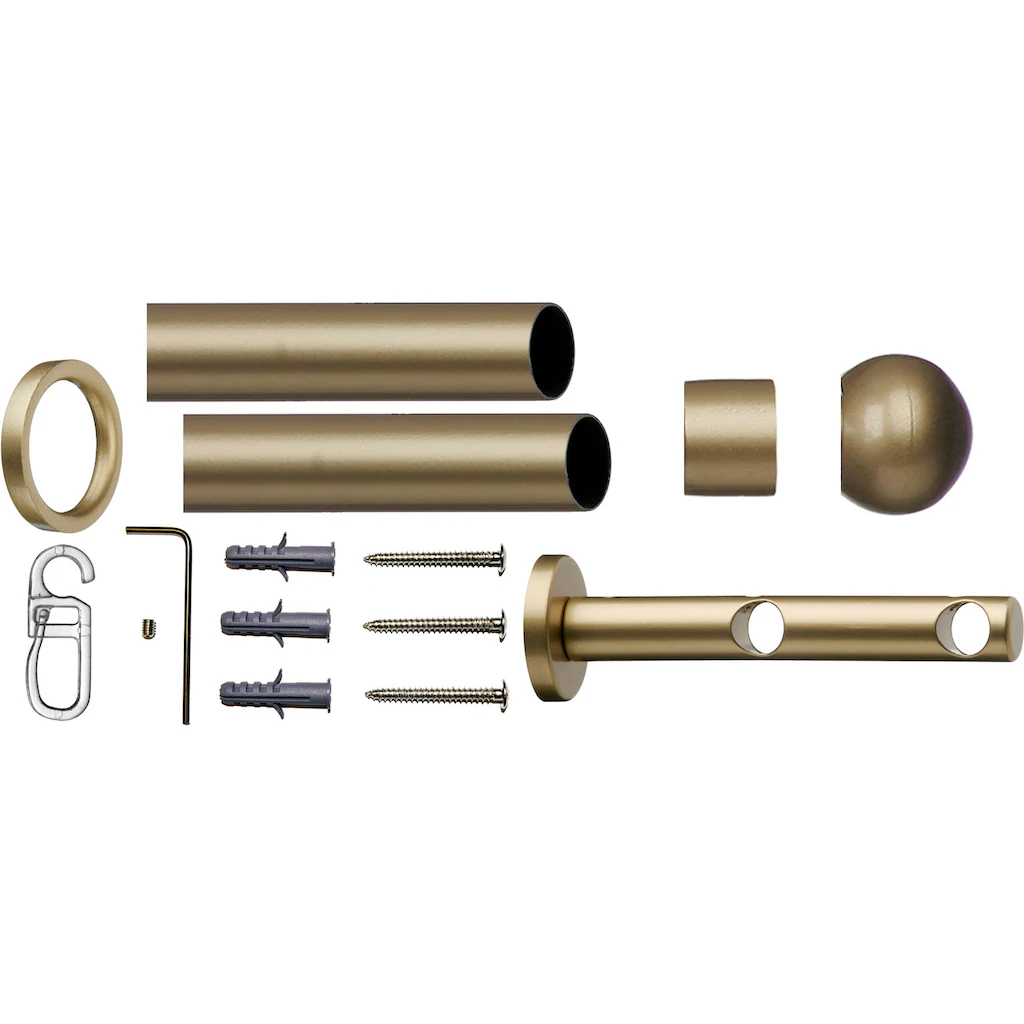 Indeko Gardinenstange »Formentor«, 2 Läufig-läufig, Fixmaß – Bild 2