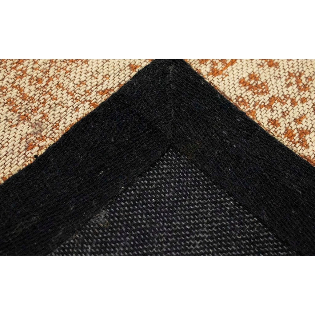 Morgenland Wollteppich »Vintage Teppich Handgetuftet Beige«, Rechteckig, Vintage Design – Bild 3