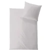 Hefel Bettwäsche »Classic Uni In Gr. 135x200 Oder 155x220 Cm«, Bettwäsche Aus TENCEL™, Unifarbene Bettwäsche Mit Reißverschluss