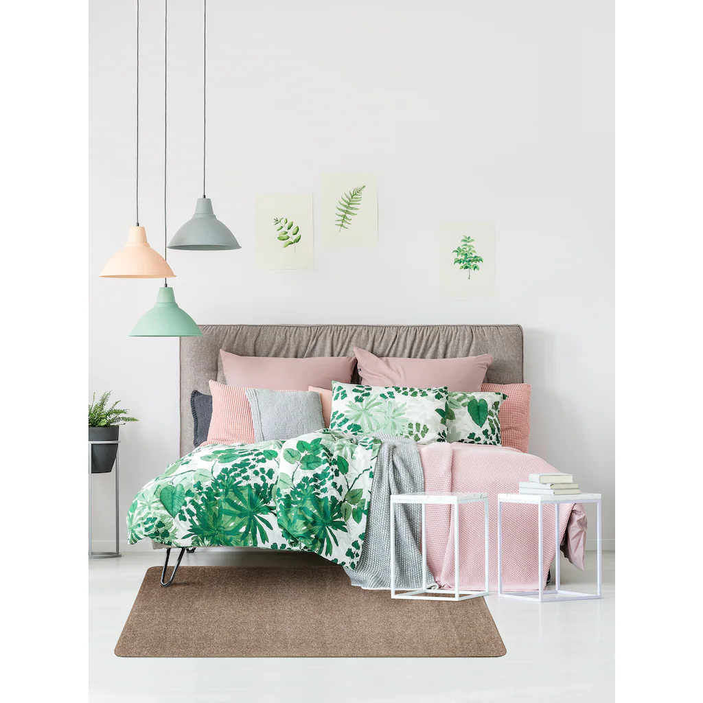 Andiamo Teppich »Parla«, Rechteckig, Kurzflor, Weicher Velours, Ideal Im Wohnzimmer & Schlafzimmer – Bild 2