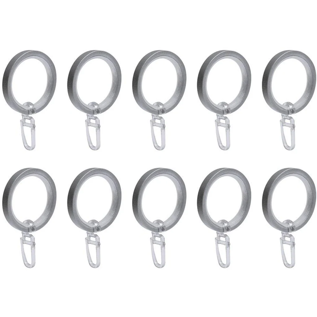 Good Life Gardinenring »Vau«, (Set, 10 St., Mit Faltenlegehaken), Für Stangen Bis Ø 20 Mm – Bild 2