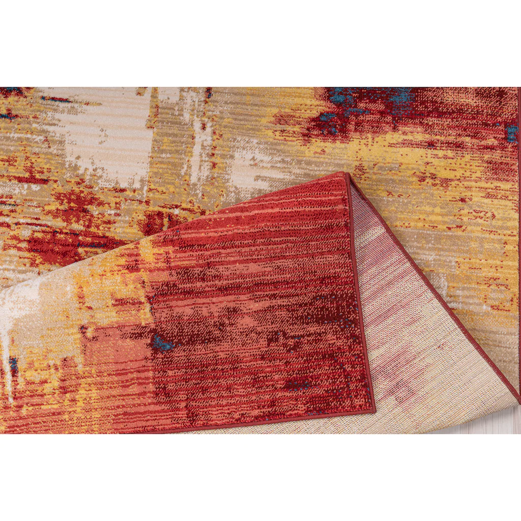 Leonique Teppich »Joah«, Rechteckig, Abstraktes Design, Weiche Haptik, Pflegeleicht – Bild 5