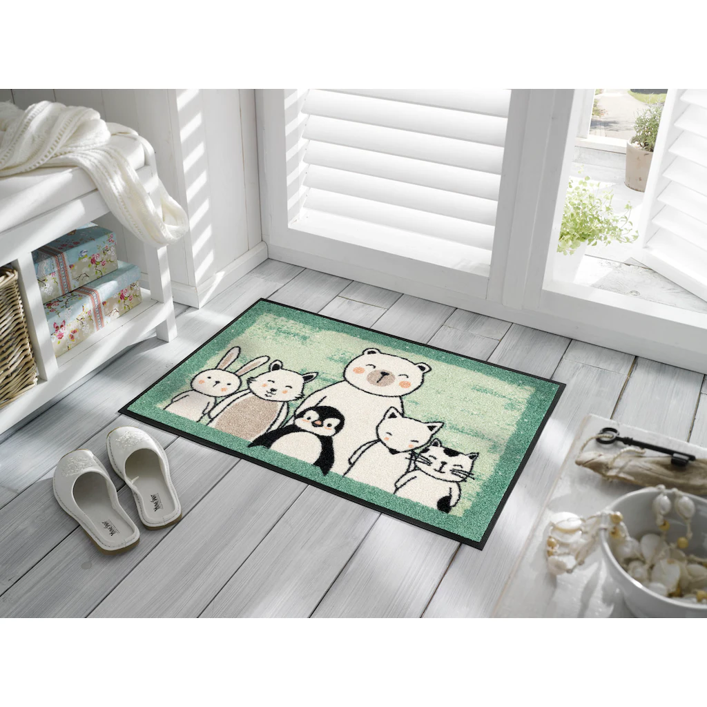 Wash+dry By Kleen-Tex Fußmatte »Animal Friends«, Rechteckig – Bild 2