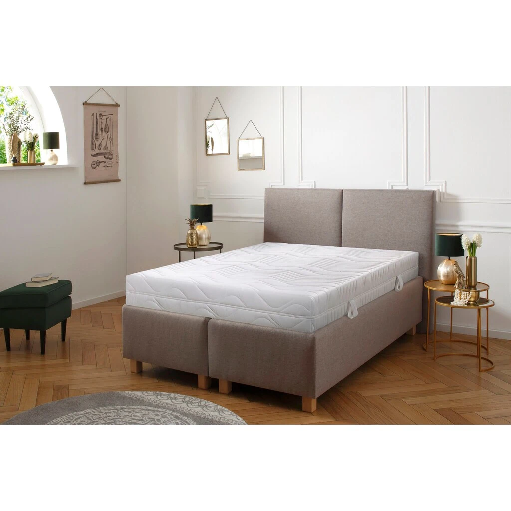 DELAVITA Komfortschaummatratze »Chur«, 21 Cm Cm Hoch, Raumgewicht: 30 Kg/m³, (1 St.), Leichte Schaum-Matratze Für Ein Müheloses Handling & Top-Hygiene – Bild 4