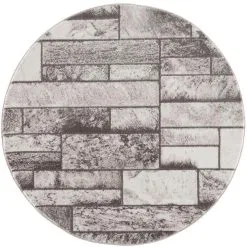 Carpet City Teppich »Noa 9250«, Rund, Kurzflor, Modern, Weicher For, Pflegeleicht