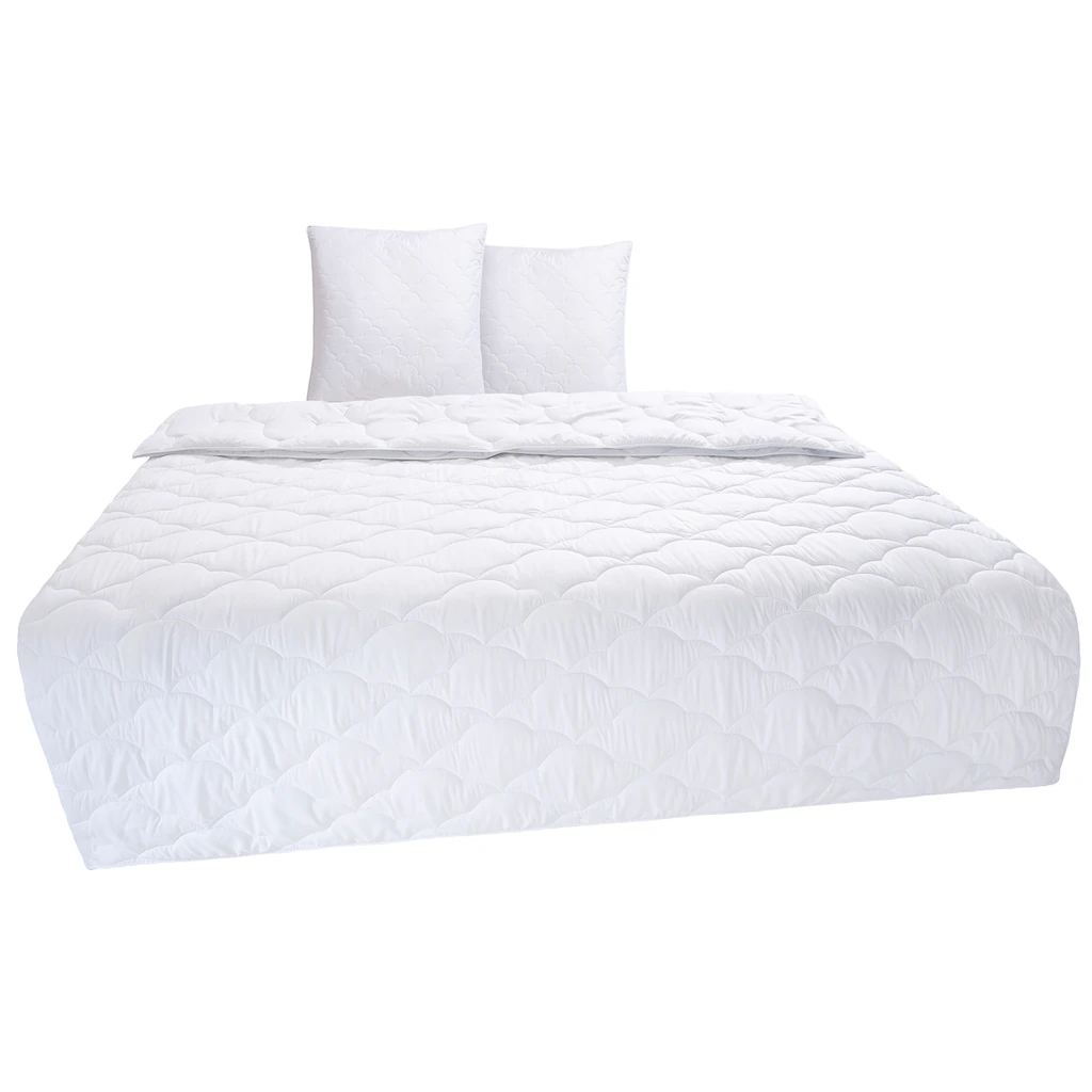 Undefined Traumecht Bettdecke + Kopfkissen »Mondschein«, (Spar-Set), Bettdecken-Set Mit Kopfkissen, Bettdecke (warm) Mit Microfaserbezug Wurde Von Hohenstein Mit Klimakomfort "sehr Gut" Getestet* – Bild 3