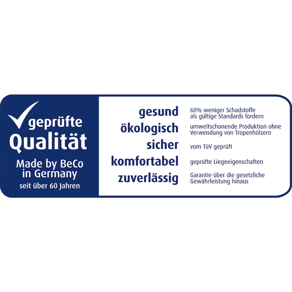 Beco Lattenrost »Mega LR-NV«, (1 St.), Extra Breite Federleisten, Universell, BLAUER ENGEL Zertifiziert – Bild 3