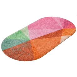 Wash+dry By Kleen-Tex Fußmatte »Thoran«, Rund, Schmutzfangmatte, Rutschhemmend, In- Und Outdoor Geeignet, Waschbar