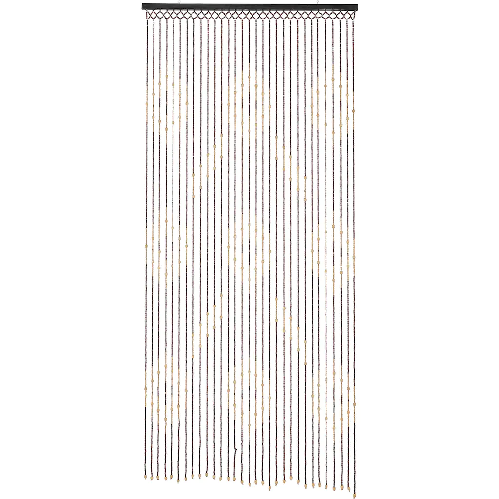 Locker Türvorhang »Sevilla«, (1 St.), Mit Kreisdekor, 90x200 Cm