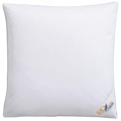 OBB Federkopfkissen »Edition 120 Jahre OBB«, Füllung: 90%Federn, 10 % Daunen, Bezug: 100% Baumwolle, (1 St.), Federkopfkissen, Kissen In 40x80 Oder 80x80 Cm Erhältlich