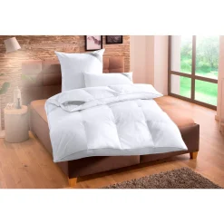 Balette 135 Jahre Federbettdecke »Lena«, Extrawarm, Füllung 100% Federn, Bezug 100% Baumwolle, (1 St.), Bettdecke In 135x200 Cm Und Weiteren Größen, Für Winter Geeignet