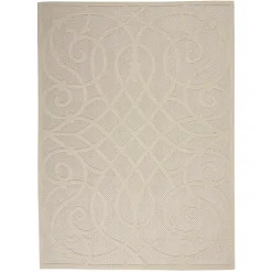 Nourison Teppich »Cozumel CZM04«, Rechteckig, 3D-Effekt, Wetterfest & UV-beständig, Besonders Flach