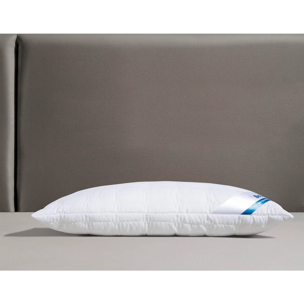 Beco Synthetikkopfkissen »Double DeLuxe«, Bezug: Microfaser-Lyocell-Feingewebe, (1 St.) – Bild 3