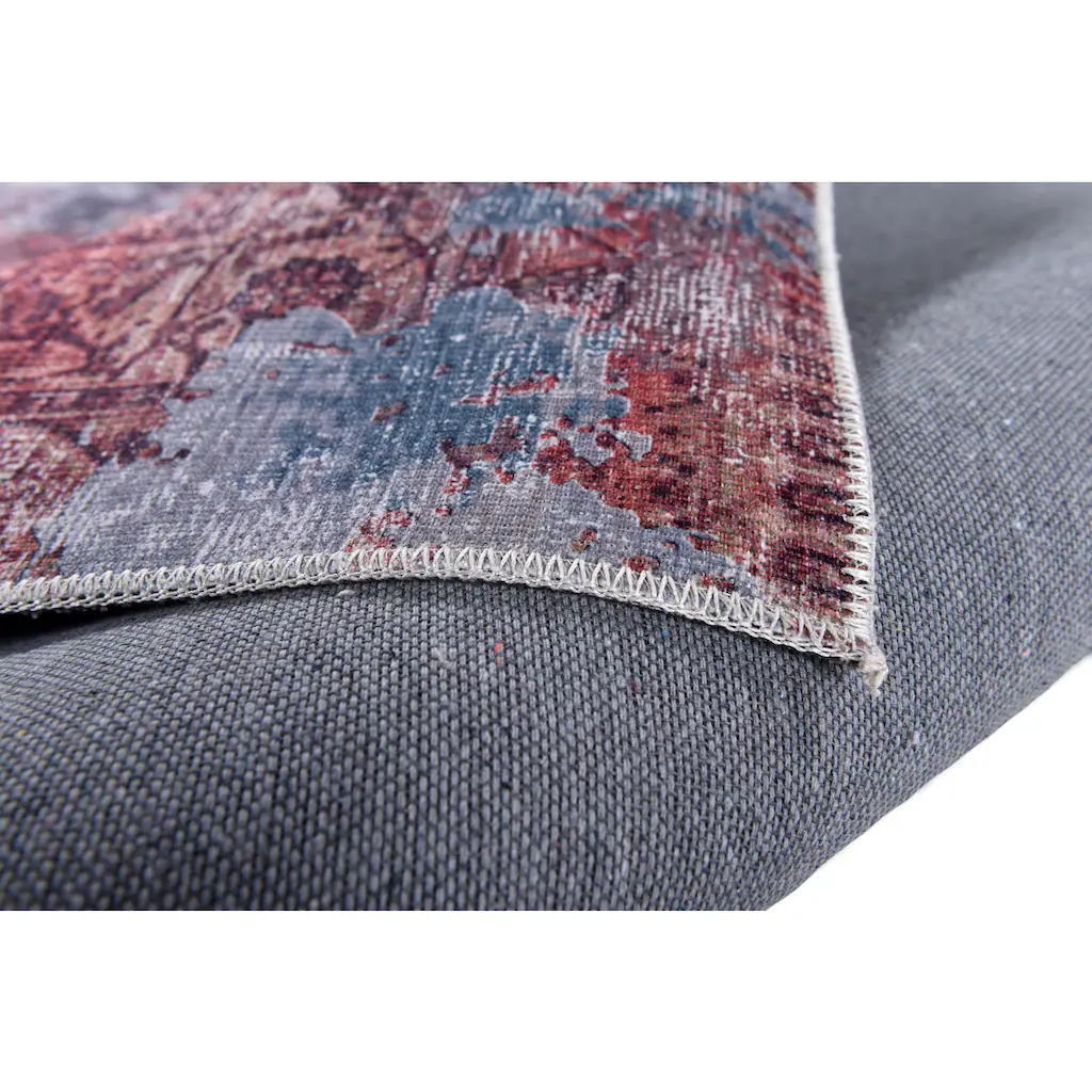 Gino Falcone Teppich »Cecilia 067«, Rechteckig, Flachgewebe, Bedruckt, Vintage Design – Bild 4