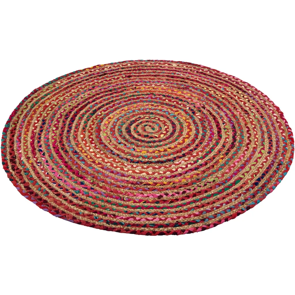 Home Affaire Orientteppich »River«, Rund, Wendeteppich, Teppich Rund, Ideal Im Wohnzimmer & Schlafzimmer