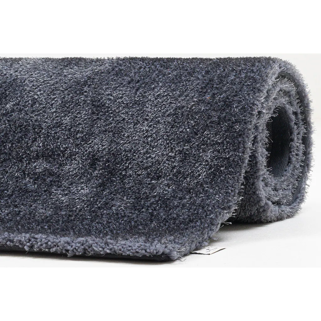 TOM TAILOR Hochflor-Teppich »Soft«, Rechteckig, Handgetuftet, Uni-Farben, Super Weich Und Flauschig – Bild 5