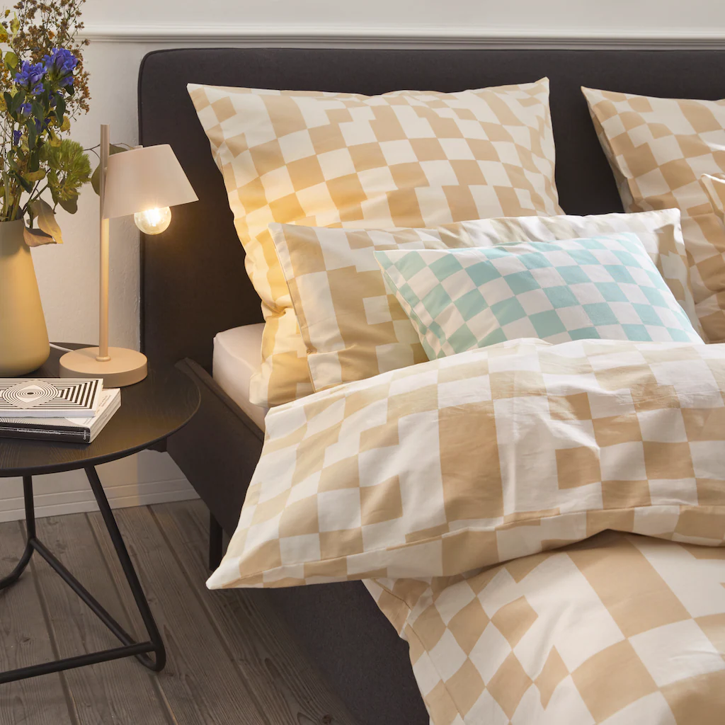 Andas Bettwäsche »Linnea In Renforcé Qualität, 100% Reine Baumwolle, Kinder-, Jugend- Und Erwachsenenbettwäsche, Kissen- Und Bettbezug Mit Reißverschluss, Bettwäsche Ganzjährig Geeignet«, (2 Tlg.) – Bild 6