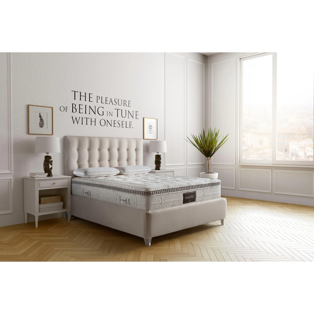 Magniflex Visco-Matratze »Armonia Magnigel Dual 12«, 30 Cm Cm Hoch, (1 St.), Luxus-Doppelkern Mit Jeweils 4 Komfortzonen – Bild 5