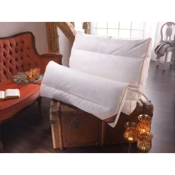 Haeussling Federkissen »Grönland Royal Edition«, Füllung: 85% Federn, 15% Daunen, (1 St.), "multi Low"