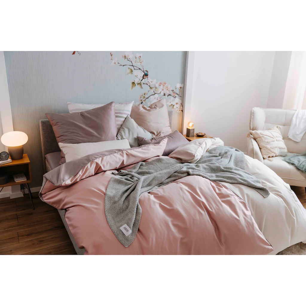 Kleine Wolke Bettwäsche »Linda«, (2 Tlg.), Einfaches, Sehr Elegantes Design – Bild 6