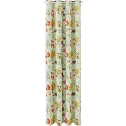 Lüttenhütt Lüttenhütt Verdunkelungsvorhang »Waldtiere«, (1 St.), Bedruckte Kindergardine, Blickdicht, Verschiedene Größen