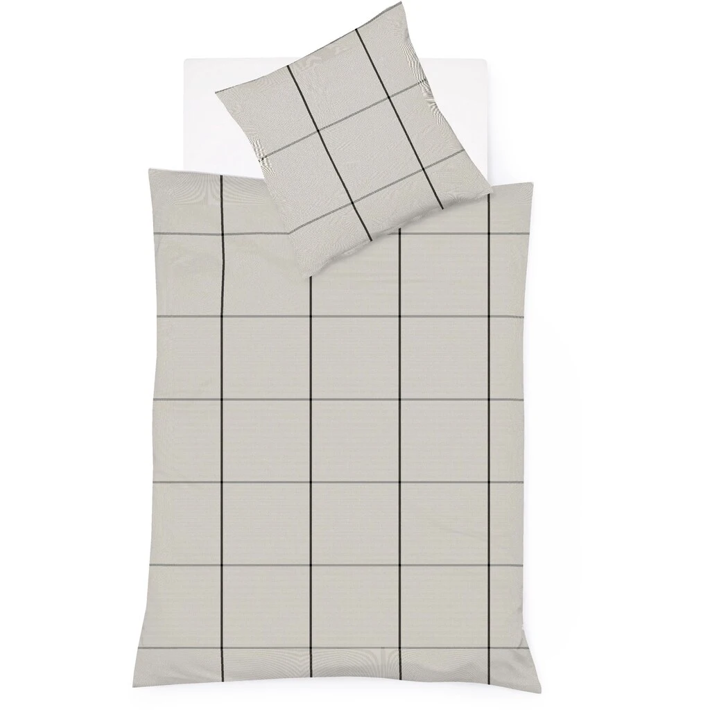 Fleuresse Bettwäsche »Lech 4311«, (2 Tlg.), Mit Karos