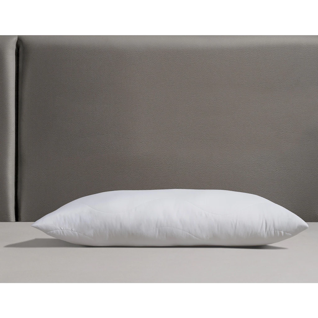 Jekatex Nackenstützkissen »Soft«, Füllung: Comforel® Hohlfaser, Bezug: Microfaser, (1 St.), Mit AGR-Gütesiegel (Aktion Gesunder Rücken E.V) – Bild 2