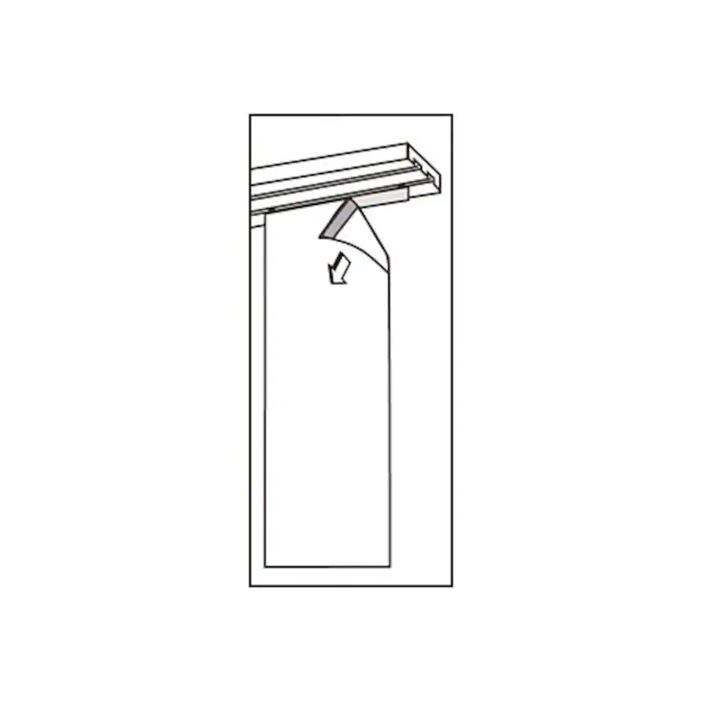 HOME WOHNIDEEN Schiebegardine »MADRID«, (1 St.), HxB: 245x60, Inkl. Befestigungszubehör – Bild 4