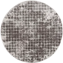 Carpet City Teppich »Noa 9328«, Rund, Kurzflor, Modern, Weicher For, Pflegeleicht