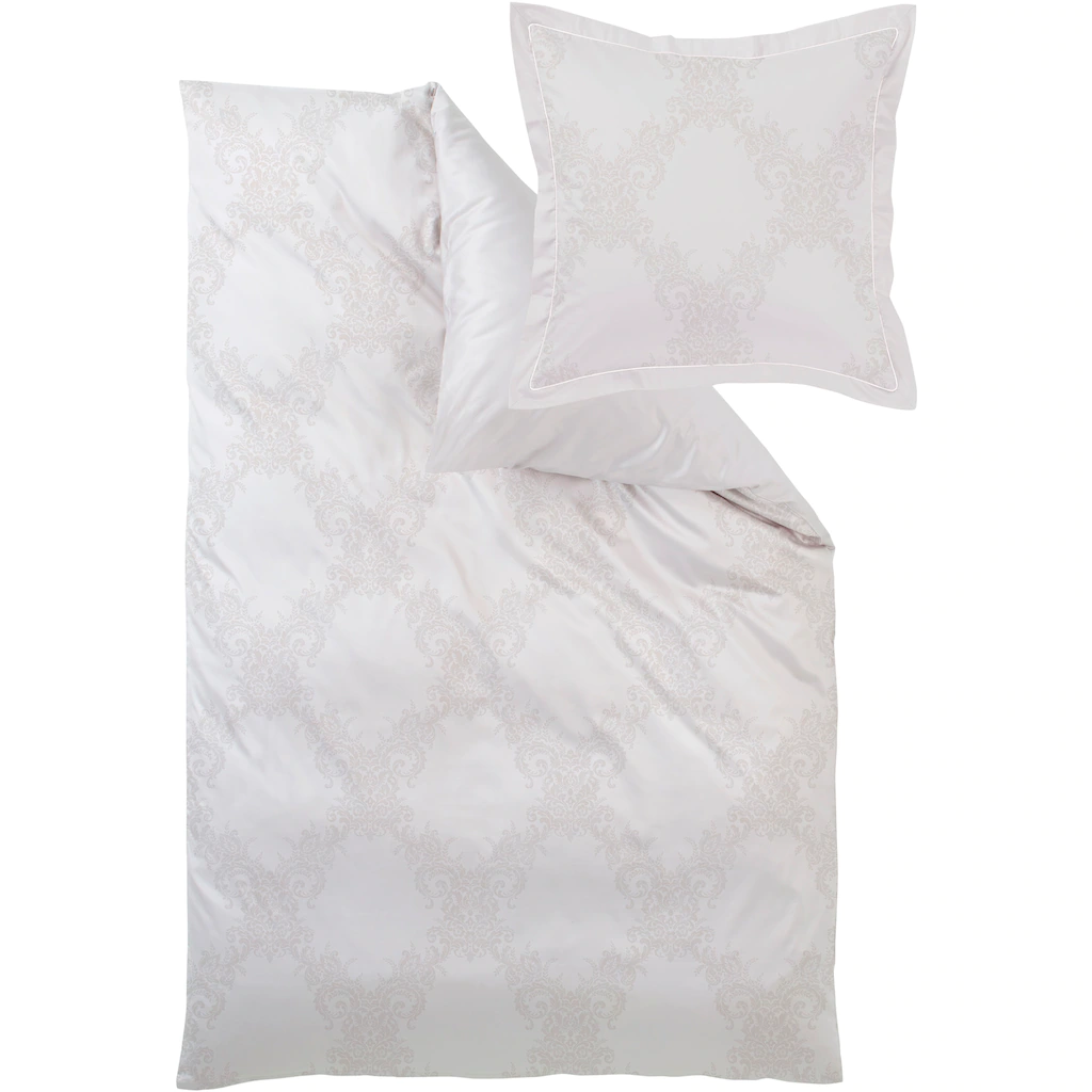 Curt Bauer Wendebettwäsche »Sophia«, (2 Tlg.), Mit Rauten-Ornamenten