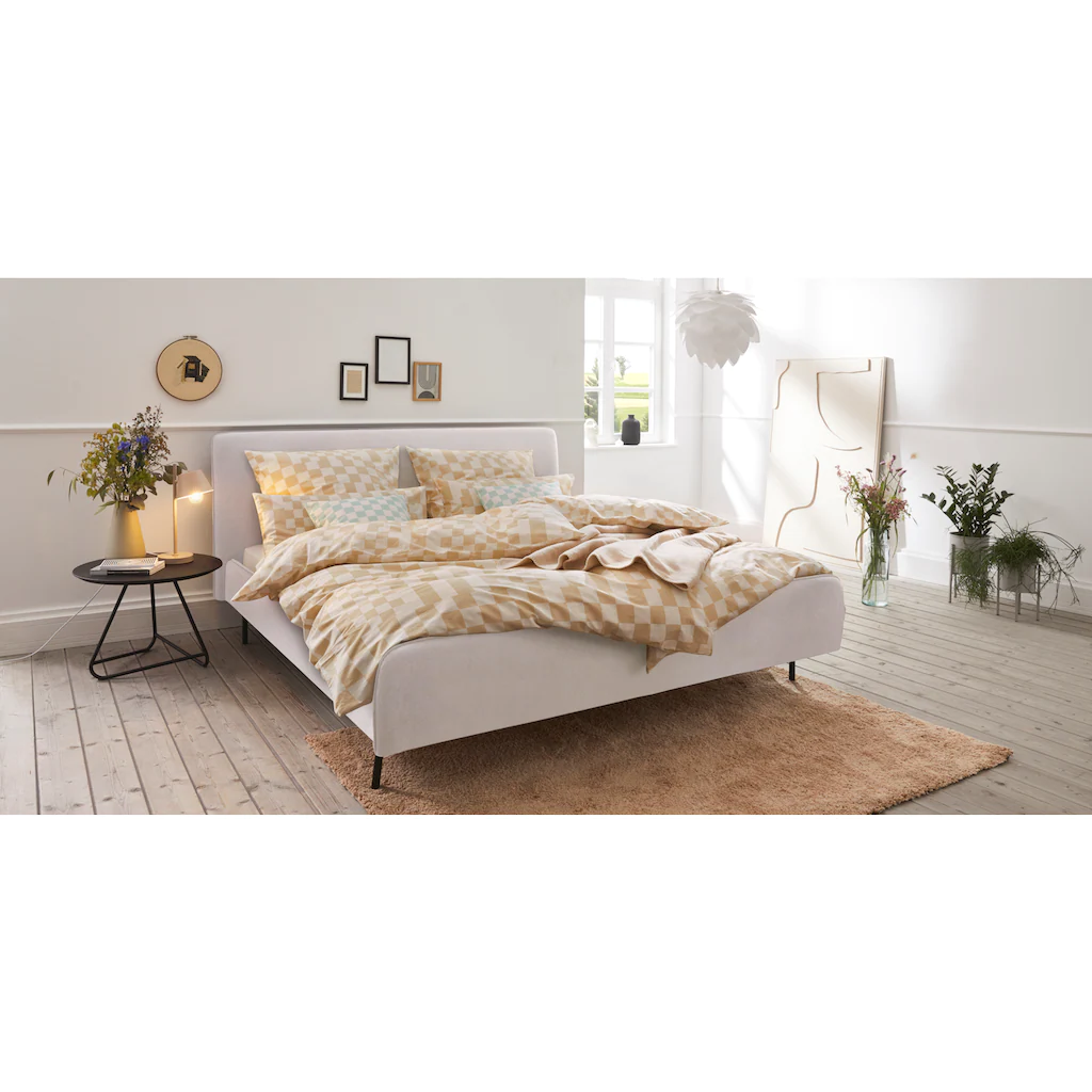 Andas Bettwäsche »Linnea In Renforcé Qualität, 100% Reine Baumwolle, Kinder-, Jugend- Und Erwachsenenbettwäsche, Kissen- Und Bettbezug Mit Reißverschluss, Bettwäsche Ganzjährig Geeignet«, (2 Tlg.) – Bild 5