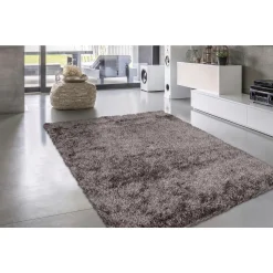 Calo-deluxe Hochflor-Teppich »Masada 900«, Rechteckig, Wohnzimmer