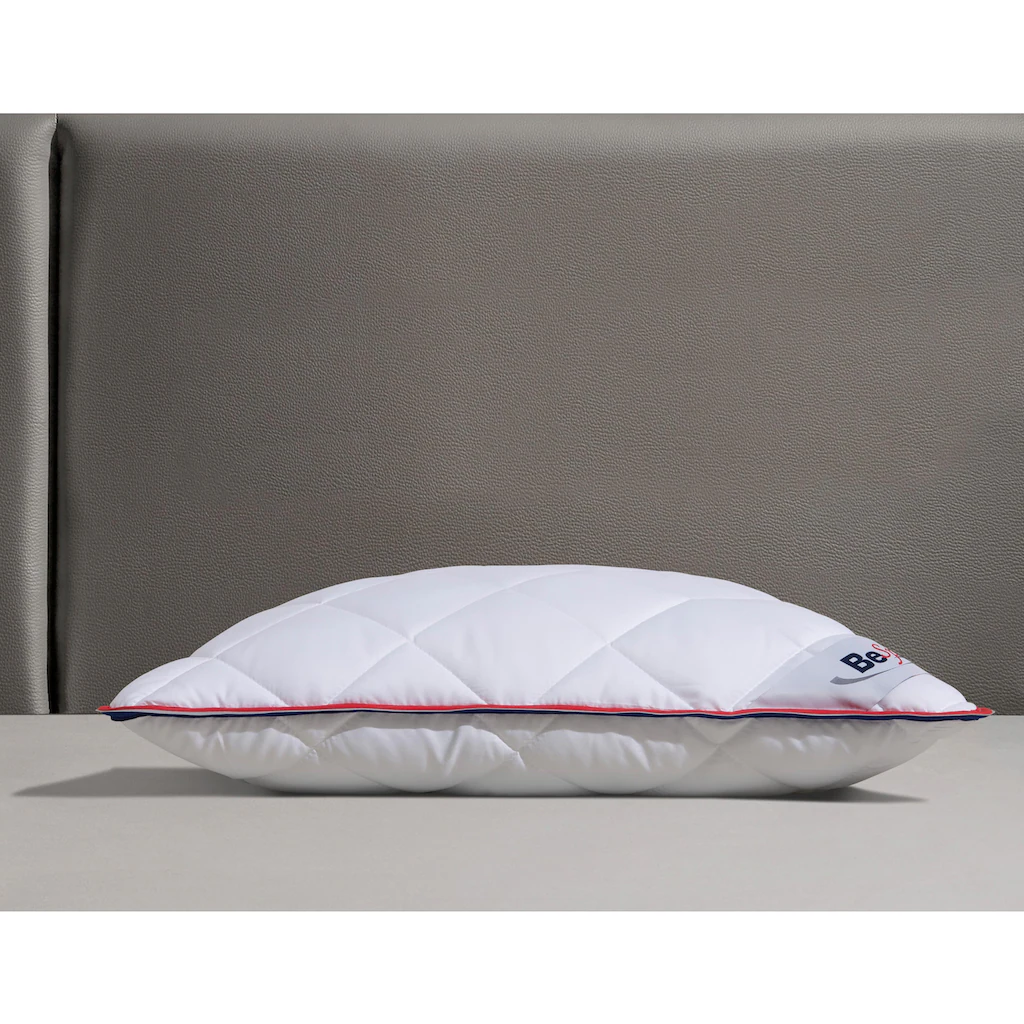 BeSports Microfaserkissen »BeSports Premium«, (1 St.), Wendekissen Mit Sommer- Und Winterseite – Bild 2