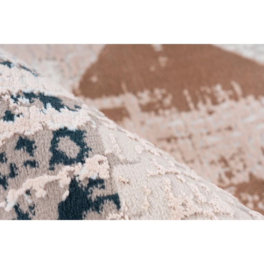 Calo-deluxe Teppich »Miran 125«, Rechteckig, Vintage Design, Mit Fransen, Wohnzimmer – Bild 4