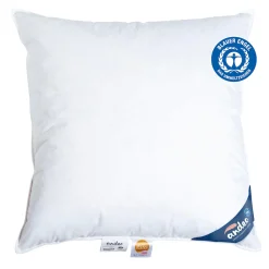 Andeo Federkopfkissen »ANDEO«, Füllung: 70% 'Federn & 30% Daune, Bezug: Bio-Baumwolle, (1 St.), NATÜRLICH AUSGEZEICHNET SCHLAFEN