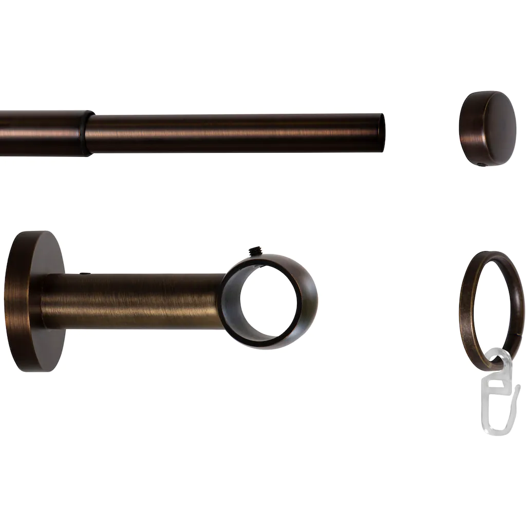 Mydeco Gardinenstange »Cap-Noble«, 1 Läufig-läufig, Ausziehbar – Bild 4