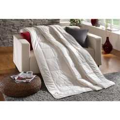 Dreams Baumwollbettdecke »Baumwolldecke Classic«, Leicht, Füllung 100% Baumwolle, Bezug 100% Baumwolle, (1 St.), Sehr Gute Atmungsaktivität Und Optimale Feuchtigkeitsregulierung