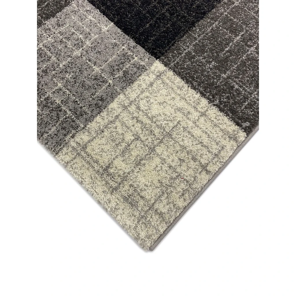 RESITAL The Voice Of Carpet Teppich »Relax 8100«, Rechteckig, Kurzflor, Modernes Karo Design, Wohnzimmer, Schlafzimmer – Bild 3