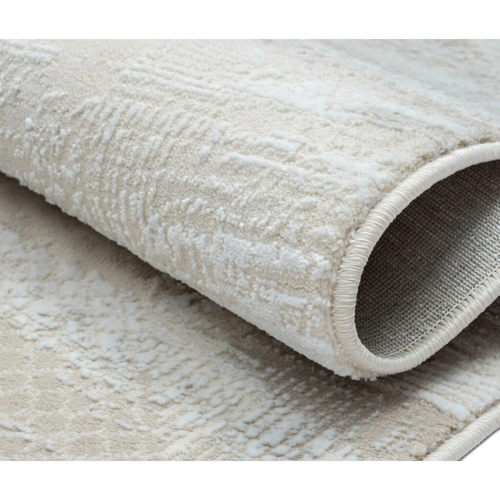 Myflair Möbel & Accessoires Myflair Möbel & Accessoires Teppich »My Life«, Rechteckig, Kurzflor, Retro-Style, Besonders Weich Durch Microfaser, Mit Fransen – Bild 3