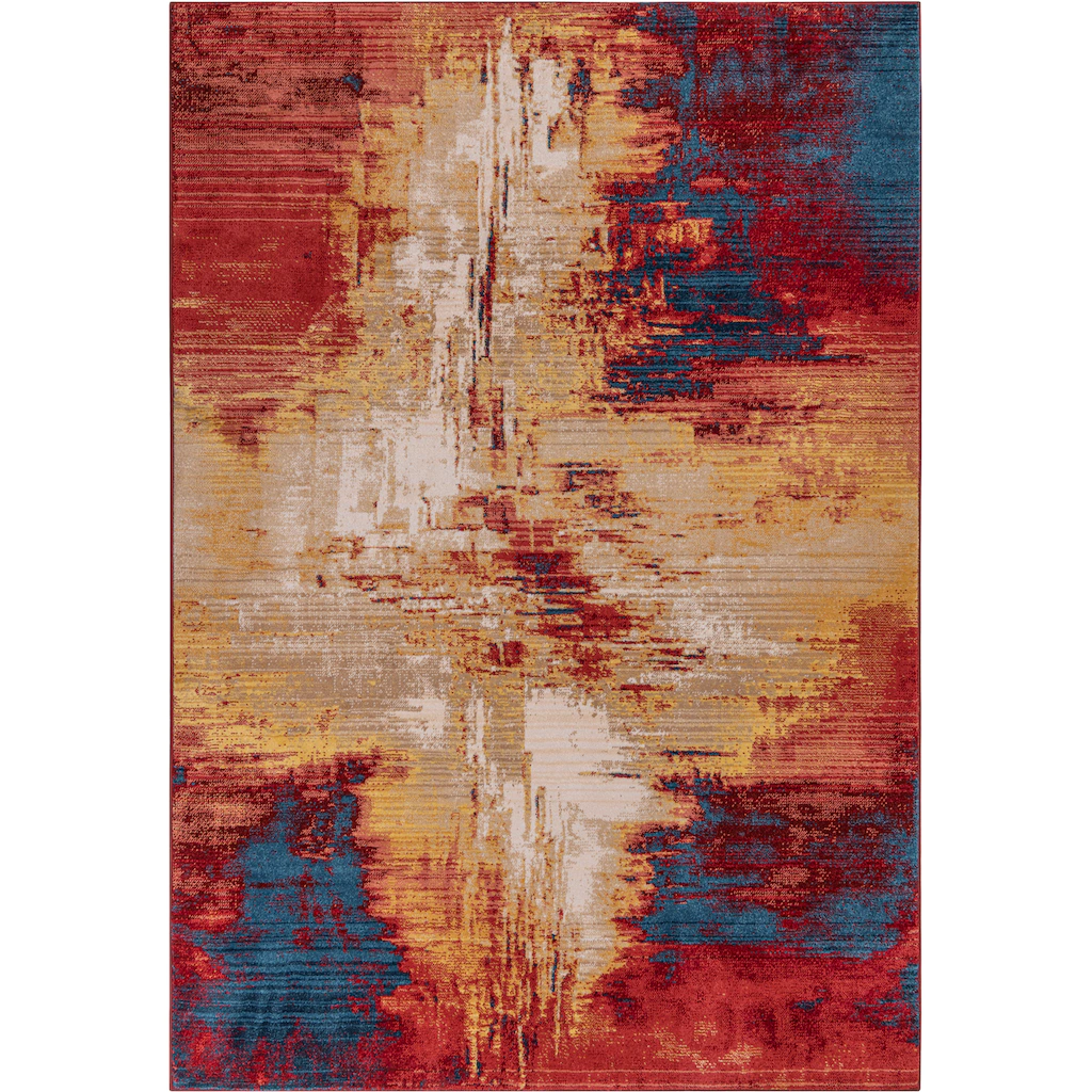 Leonique Teppich »Joah«, Rechteckig, Abstraktes Design, Weiche Haptik, Pflegeleicht – Bild 3